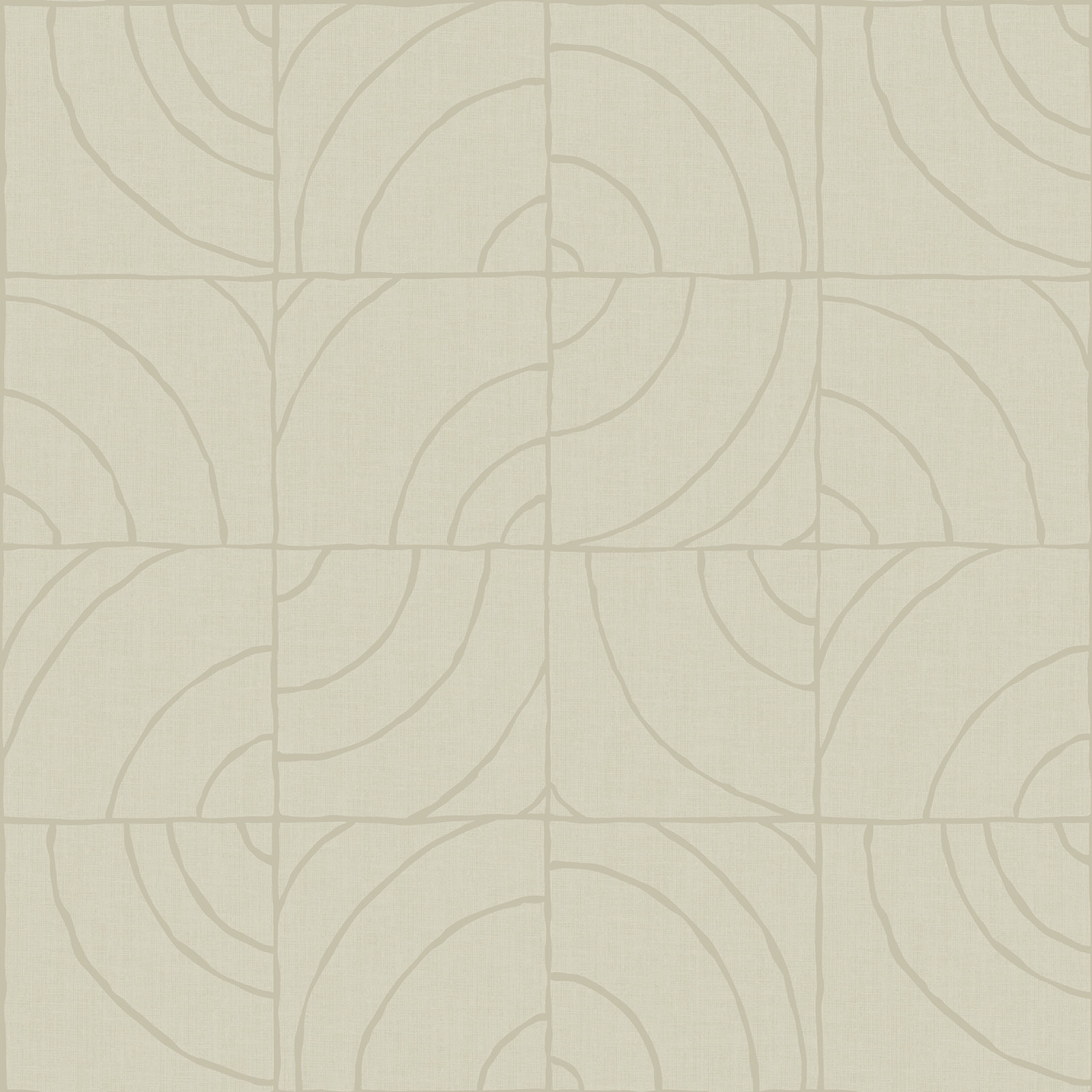 Adalard Peel & Stick Geometric Wallpaper, Taupe