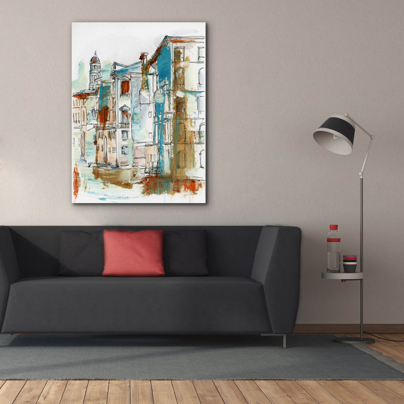 «Venetian Abstract 2» par Ethan Harper, H 54 po x l 40 po x P 1,5 po