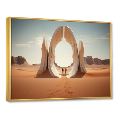 «Gate to Space», art mural surréalisme