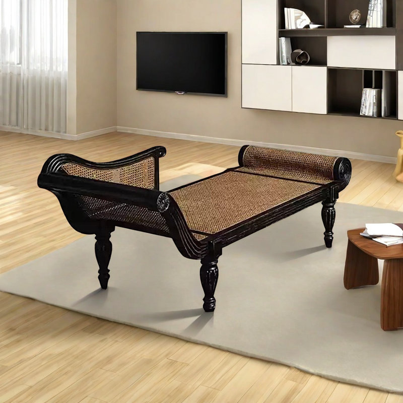 Chaise en rotin bouleau