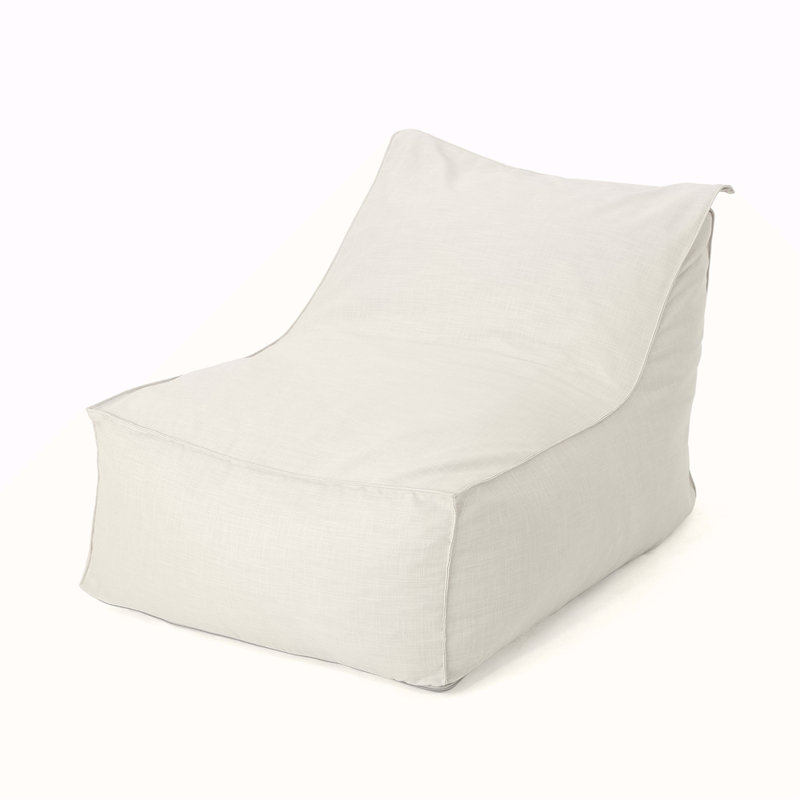 Ettie Fauteuil à billes en tissu résistant à l'eau, Tissu imperméable kaki