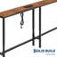 Table d'appoint étroite de 259 cm (102 po) à placer derrière le canapé - Hauteur réglable et borne de recharge-1751965785-1751965786