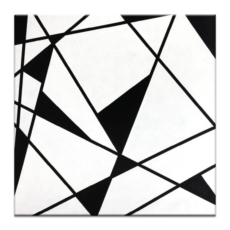 Geometric 9 by Chalie MacRae - Wrapped Canvas Print, 61cm H x 61cm W x 3.8cm D