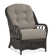 Chaise avec accoudoirs en rotin Everglade