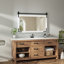 Solid Wood Rectangle Mirror-222018236-222018243