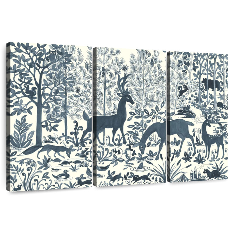 Alvord Forest Life I, H 48 po x l 74 po