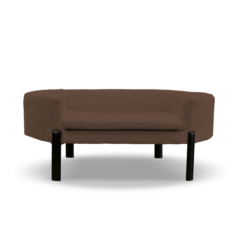 Polyester Pet Bed, Dark Brown