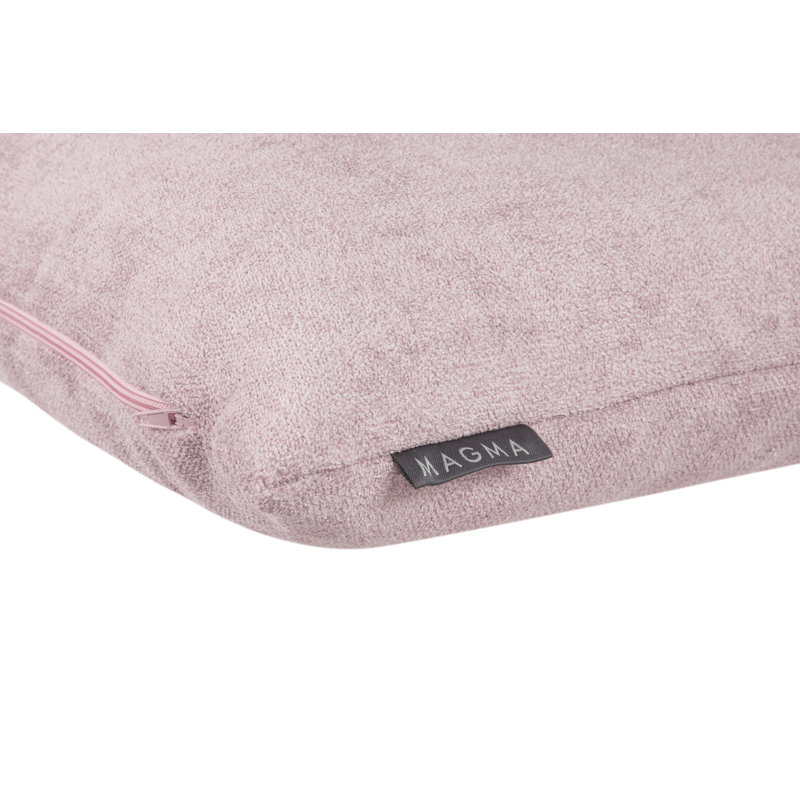 Coussin Gouchee Home Alfa 20 po x 20 po, Rose