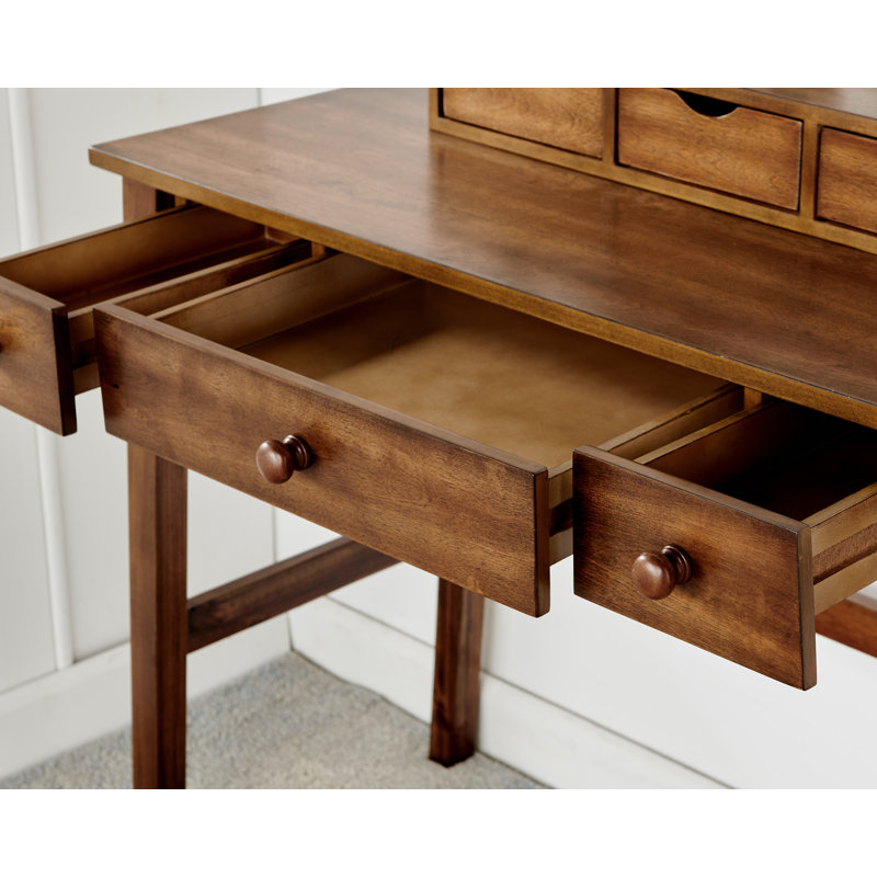 Crosstown Makeup Vanity Set with Stool