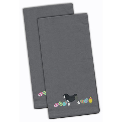 Cotton Embroidered Tea Towel Kitchen Towel