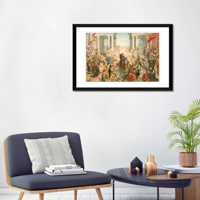 "Jésus qui entre à Jérusalem" (illustration de Farrar's the Life of Christ) par Gustave Dore - reproduction d'art sur toile