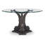 Cete Round Glass Dining Table