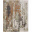 Takara abstrait contemporain, brun / beige-257440495
