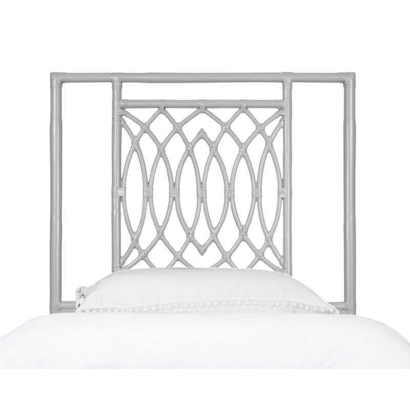 Haskins Standard Bed, Extra-long Twin, Gray