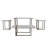 Collection de tables d'appoint 4 pièces Timeothy, blanc