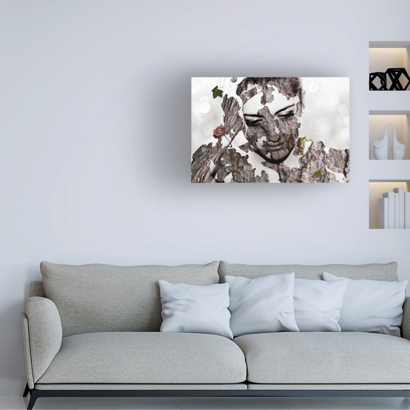Art sur toile Silvia Guillet, H 12 po x l 19 po