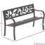 Miyoshi Steel Outdoor Bench