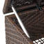 BANC DE RANGEMENT EN PE WICKER DE SANTIAGO