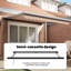 vidaXL 300 cm W x 250 cm D Polyester Door / Window Awning