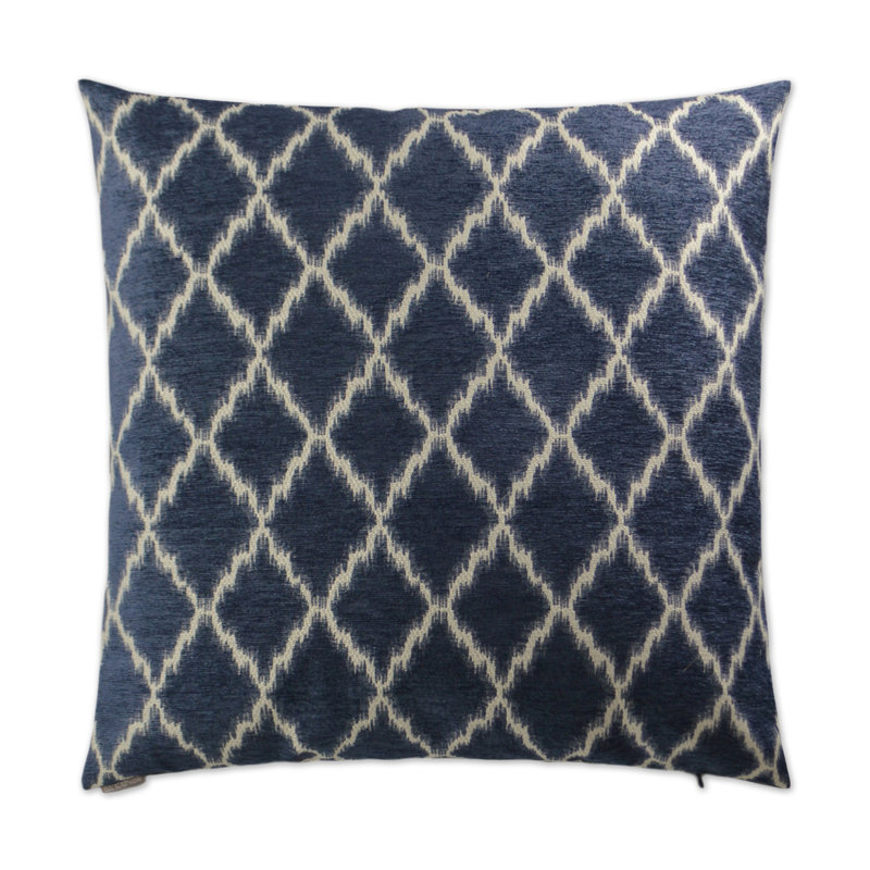 Chateau Pillow Cover & Insert, Cadet Geometric, Square 20"