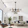 Garius 15 - Light Dimmable Modern Linear Chandelier Glass Chandelier Living Room Chandelier
