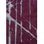 Rapture Abstract Area Rug in Purple-204284372