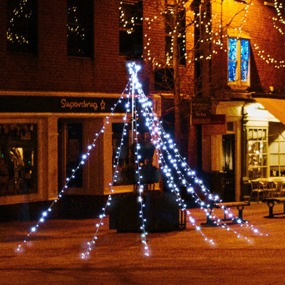 362 LED Star Lighted Tree & Branches