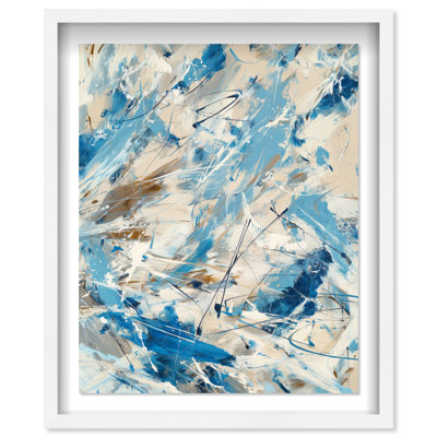 Terra Torrent II Framed Graphic Art