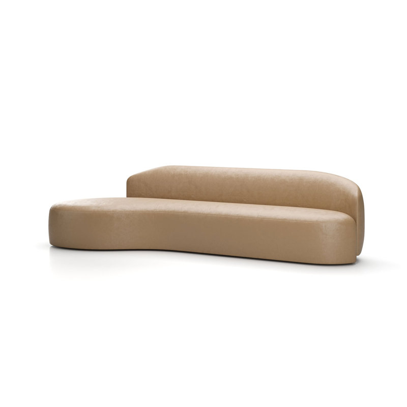 Taylor Sofa Half Back, Bellagio 2 Cream 8805, Left