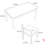 Modern simple rectangle dining table sets-103979476