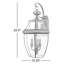 Lanterne murale d'extérieur biseautée à 3 ampoules H 22,5 po Newbury-1258774775