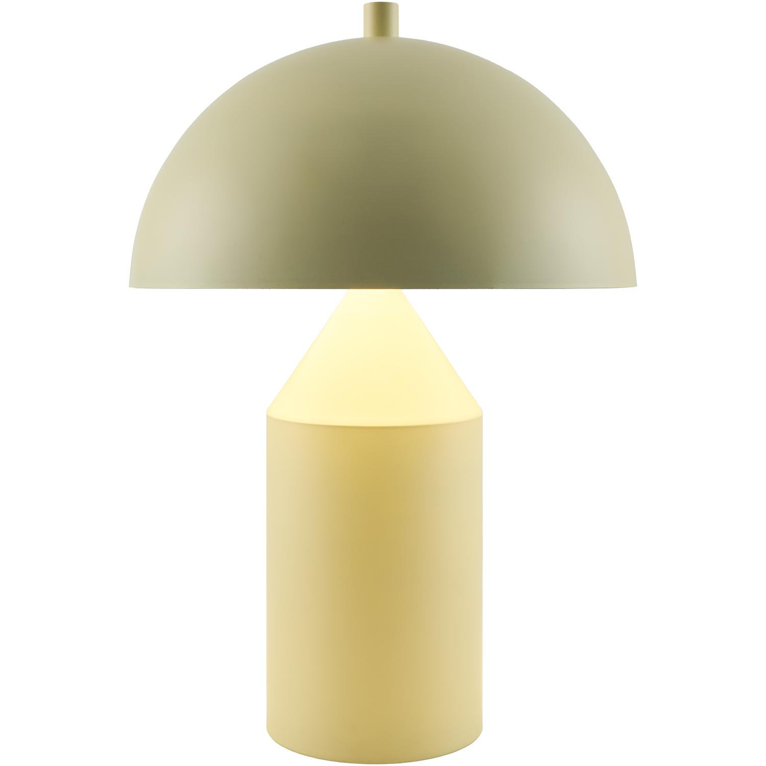 Jemma Metal Table Lamp, Yellow