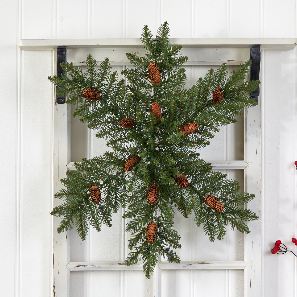 30'' Lighted Wreath