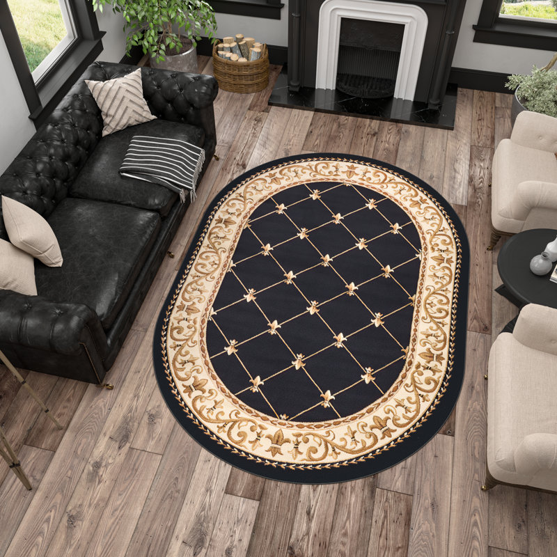 Clarence Indoor Rug, Oval 5'3" x 7'3"