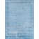 Antique'd Oriental Area Rug in Blue