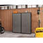 Ensemble d'armoire de rangement moderne pour garage 35 "avec tablettes réglables Eiffel-146870747
