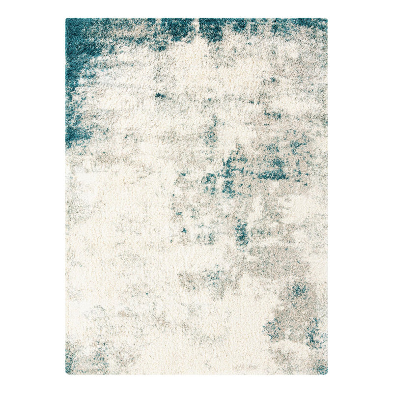 Performance Abstract Indoor Rug, Rectangle 9' x 12'