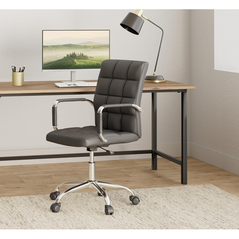 Fauteuil de bureau Kundra, Noir