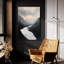  «Wild Mountain Flow» par Svetlana Aleynikova, art mural en verre acrylique, 24 po x 36 po