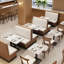 Banc moderne Western Cake Shop