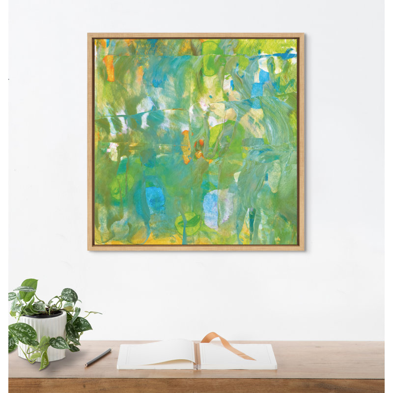 Mango by Mentoring Positives Framed Canvas Wall Art Print