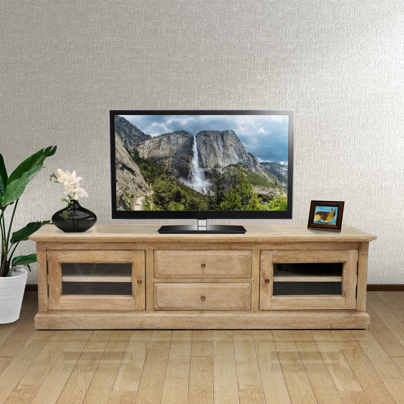 Meuble télé 65 po Kathe, Mangue rustique