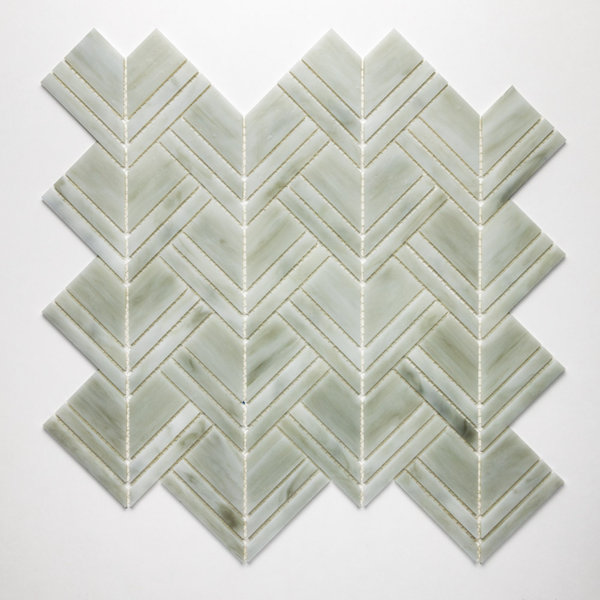 Nova Roma 4.5" x 3" Glass Novelty Mosaic Wall Tile