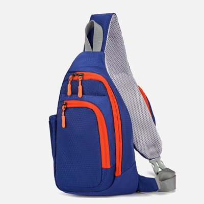 Backpack Men's Canvas Sports Waist Bag Casual Fashion Large Capacity Storage Waist Bag