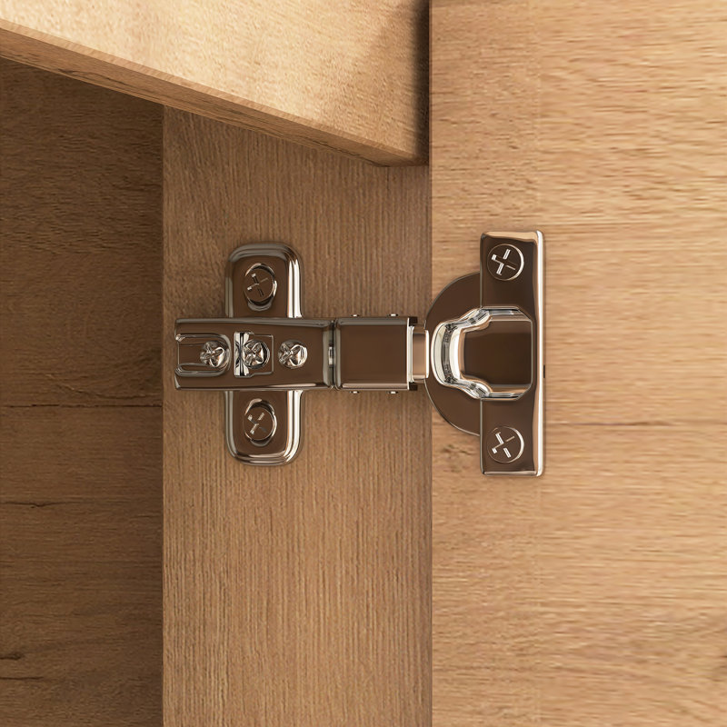 Meuble-lavabo mural simple 23,6 po avec dessus en pierre reconstituée, Imitative Oak