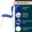 Chaise d'appoint de salle à manger empilable Edenfield-163378111-252932782-253412659