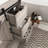 Bathroom Vanity With Sink, Faucet, Mirror, Sliding Barn Door, And Drawers-382758372-392099611