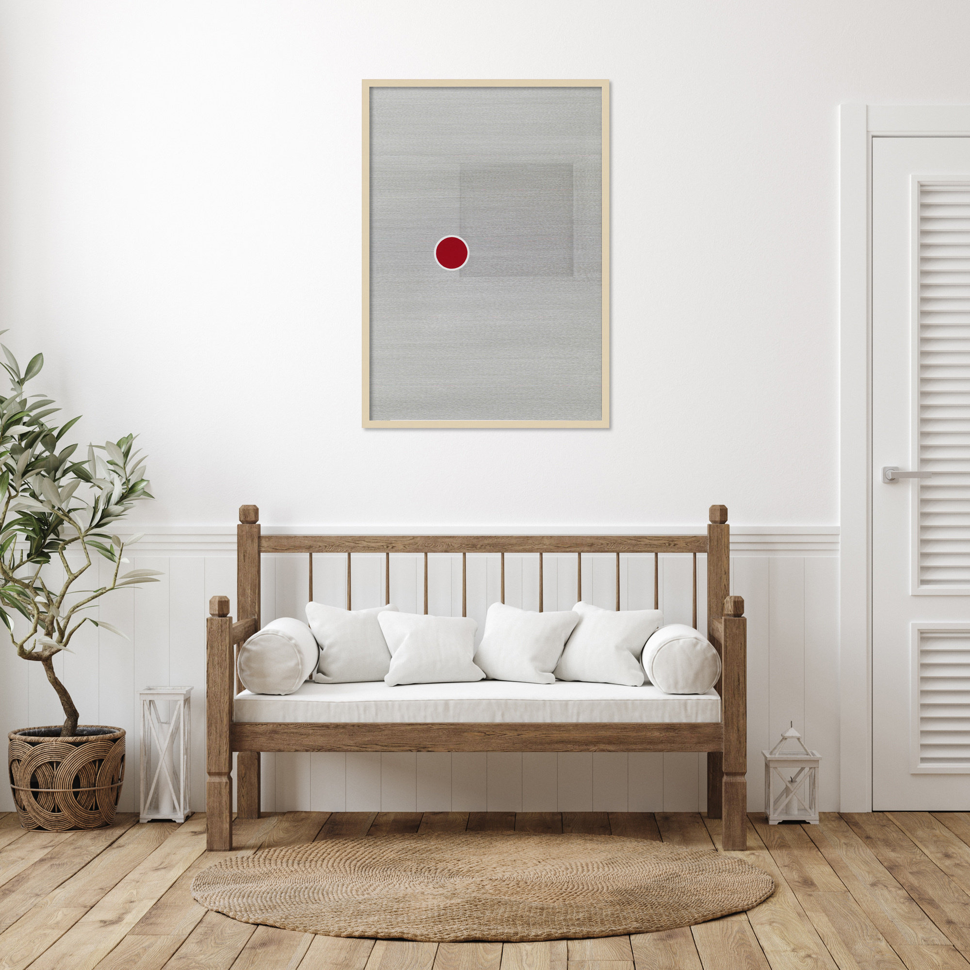 Masako by Alex Dunn, Brown, 41" H x 29" W x 1" D