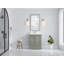 Boston 30 In. W X 22 In. D Single Sink Bathroom Vanity In Evergreen With Cove Edge White Quartz-109326125