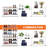 9 Pair Stackable Shoe Rack-1829418049